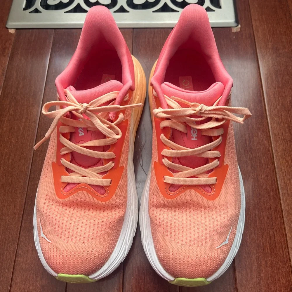 Hoka Women's Orange Running Shoes - Picture 9 of 9